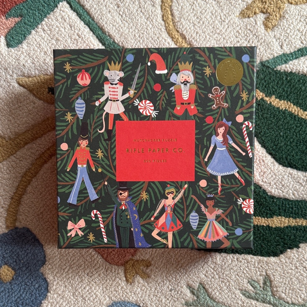 Rifle Paper Co. Nutcracker Tree Puzzle